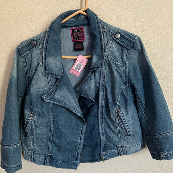 torrid Jackets & Blazers - Torrid cropped denim jacket